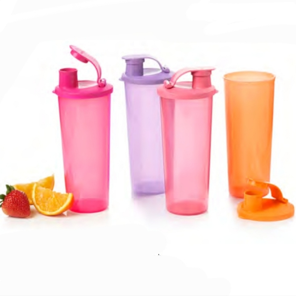 Tupperware Smoothie Tumbler Set of 4 New
